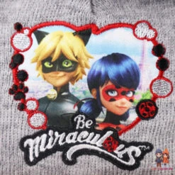 Miraculous Ladybug Cat Noir Kinder Herbst Wintermütze Bommelmütze 11 Miraculous Ladybug Cat Noir Kinder Herbst Wintermütze Bommelmütze -Bekleidung Peripherie HS4282 LGY 01