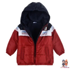 Disney Baby Mickey Mouse Kinder Winterjacke Jungen Jacke Mit Kapuze -Bekleidung Peripherie HU0043 DRD D