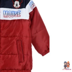 Disney Baby Mickey Mouse Kinder Winterjacke Jungen Jacke Mit Kapuze -Bekleidung Peripherie HU0043 DRD D1