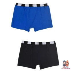 Anime Demon Slayer Jungen 2-er Pack Boxershorts Unterhose -Bekleidung Peripherie HW3030 SET1 B