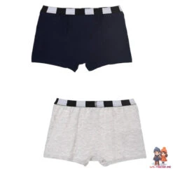 Anime Demon Slayer Jungen 2-er Pack Boxershorts Unterhose -Bekleidung Peripherie HW3030 SET2 B