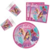 Barbie Kinder Geburtstag Deko Set 36tlg.Geschirr Partyset
