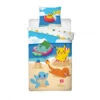 Pokemon Pikachu Beach Mikrofaser Bettwäsche 2 Tlg Set 135-140x200 63x63 Cm 1 Pokemon Pikachu Beach Mikrofaser Bettwäsche 2 Tlg Set 135-140x200 63x63 Cm -Bekleidung Peripherie POK407 3