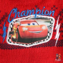 Disney Cars Cars Lightning McQueen Kinder Herbst Wintermütze Plus Handschuhe -Bekleidung Peripherie RH4242 RD 01