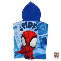 Marvel Spiderman Spidey Kinder Poncho Badeponcho 50x100 Cm -Bekleidung Peripherie SWIM PONCHO SPIDERMAN SPI36 5103 2 c7a2
