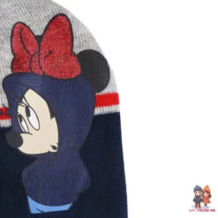 Disney Minnie Maus 2teiliges Set Kinder Herbst Wintermütze Plus Loop -Bekleidung Peripherie VH4009 MGY 01