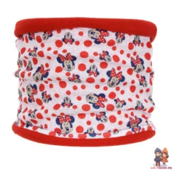 Disney Minnie Maus 2teiliges Set Kinder Herbst Wintermütze Plus Loop -Bekleidung Peripherie VH4009 MGY 02