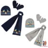 Disney Baby Mickey Maus 3tlg Set Herbst Wintermütze Schal Plus Handschuhe -Bekleidung Peripherie VH4024