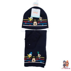 Disney Baby Mickey Maus 3tlg Set Herbst Wintermütze Schal Plus Handschuhe -Bekleidung Peripherie VH4024 LNA BO