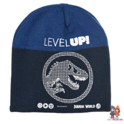 Jurassic World Dinosaurier Dino Kinder Herbst Wintermütze Mit Loop Snood -Bekleidung Peripherie VH4111 LNA