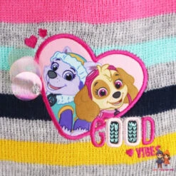 Paw Patrol Skye Everest Kinder Wintermütze Plus Handschuhe -Bekleidung Peripherie VH4117 LGY 01