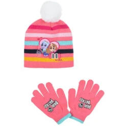 Paw Patrol Skye Everest Kinder Wintermütze Plus Handschuhe -Bekleidung Peripherie VH4117 PI