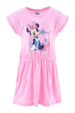 Disney Minnie Maus Kinder Mädchen Kurzarm Kleid Sommerkleid -Bekleidung Peripherie WE1226 PI