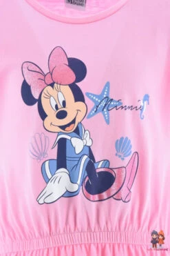 Disney Minnie Maus Kinder Mädchen Kurzarm Kleid Sommerkleid -Bekleidung Peripherie WE1226 PI D
