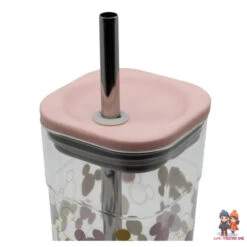 Disney Mickey Maus Trinkbecher Becher Mit Edelstahl Trinkhalm 540 Ml -Bekleidung Peripherie ac cube tumbler with stainless steel straw 540 ml mickey 2