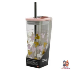 Disney Mickey Maus Trinkbecher Becher Mit Edelstahl Trinkhalm 540 Ml -Bekleidung Peripherie ac cube tumbler with stainless steel straw 540 ml mickey 3