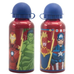 Marvel AvengersKinder Alu Wasserflasche Trinkflasche Flasche 400 Ml