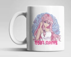 Anime Sweet Girl Tasse Mit Wunschnamen
