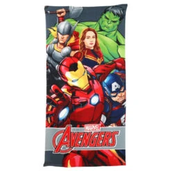 Marvel Avengers Mikrofaser Strandtuch Badetuch XL 70x140 Cm