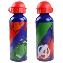 Marvel Avengers Aluminium Wasserflasche Trinkflasche Flasche 520 Ml