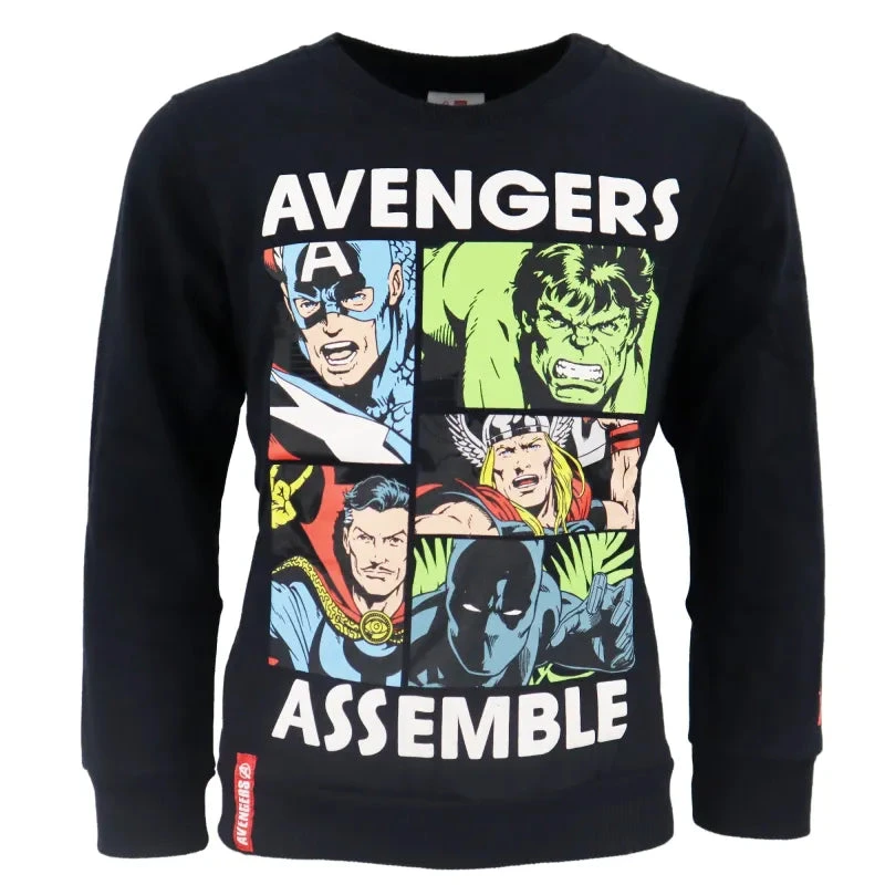 Marvel Avengers Jungen Pullover Pulli Sweater 3 Marvel Avengers Jungen Pullover Pulli Sweater