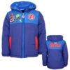 Marvel Avengers Kinder Jungen Winterjacke Jacke Mit Kapuze -Bekleidung Peripherie av winterjacke 01