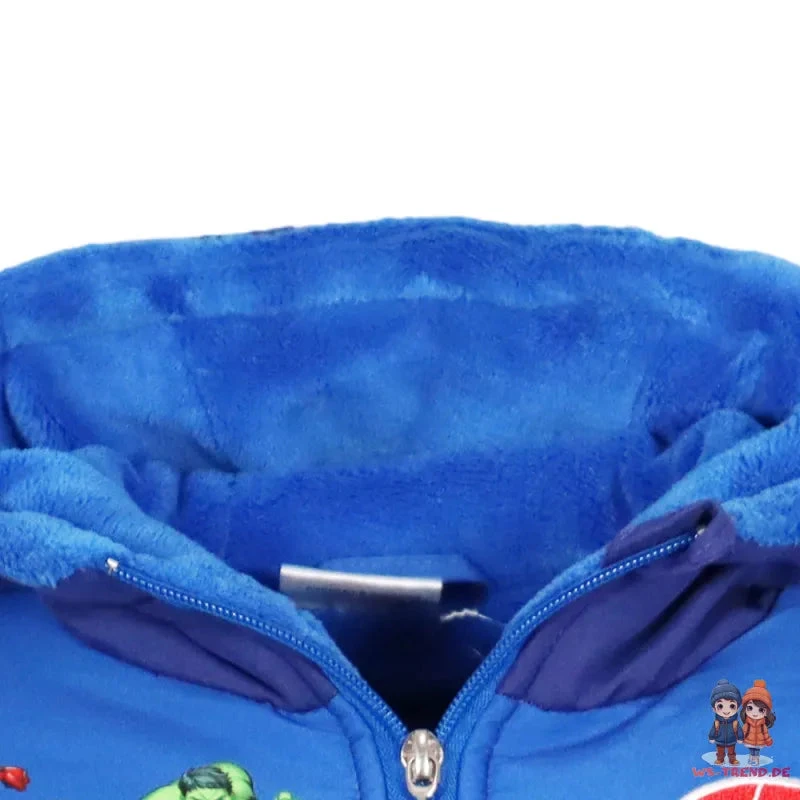 Marvel Avengers Kinder Jungen Winterjacke Jacke Mit Kapuze 7 Marvel Avengers Kinder Jungen Winterjacke Jacke Mit Kapuze – Bild 5