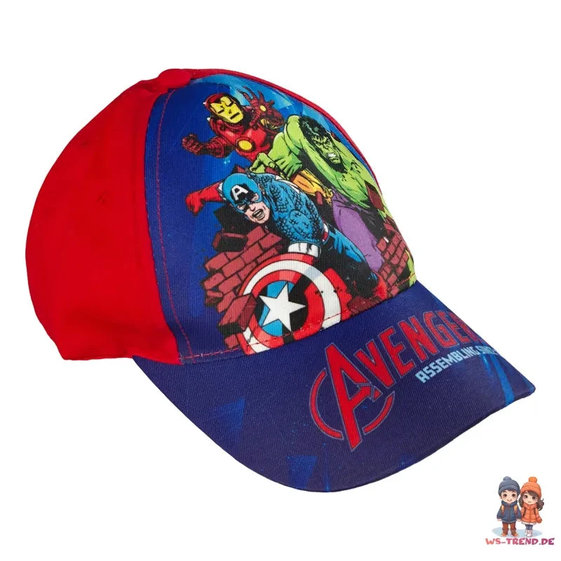 Marvel Avengers Hulk Iron Man Jungen Basecap Baseball Kappe Mütze 5 Marvel Avengers Hulk Iron Man Jungen Basecap Baseball Kappe Mütze – Bild 3