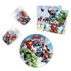 Marvel Avengers Hulk Geburtstag Deko Set 36tlg.Geschirr Partyset