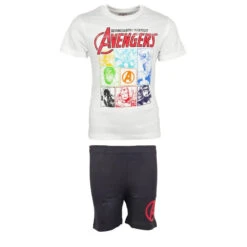 Marvel Avengers Kinder Jugend Schlafanzug Pyjama (Kopie) -Bekleidung Peripherie avengers pyjama kurz 01d