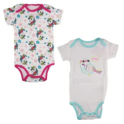 Baby 2er Pack Kurzarm Body Strampler