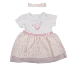 Disney Bambi Baby Kleinkind Tüllkleid Sommerkleid Mit Haarband