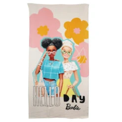 Barbie And Friend Mikrofaser Strandtuch Badetuch 70x140 Cm
