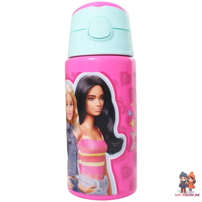 Barbie Kinder Aluminium Sport Wasserflasche Trinkflasche Flasche 500 Ml 5 Barbie Kinder Aluminium Sport Wasserflasche Trinkflasche Flasche 500 Ml – Bild 3