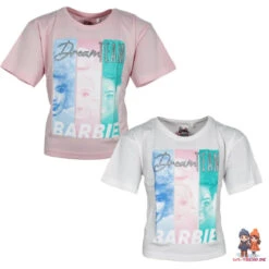 Barbie And Friends Mädchen T-Shirt Kurzarm Shirt