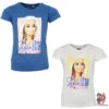 Barbie Mädchen Kinder T-Shirt Kurzarm Shirt