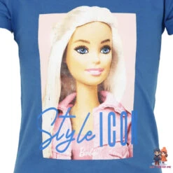 Barbie Mädchen Kinder T-Shirt Kurzarm Shirt -Bekleidung Peripherie barbie t shirt 01b