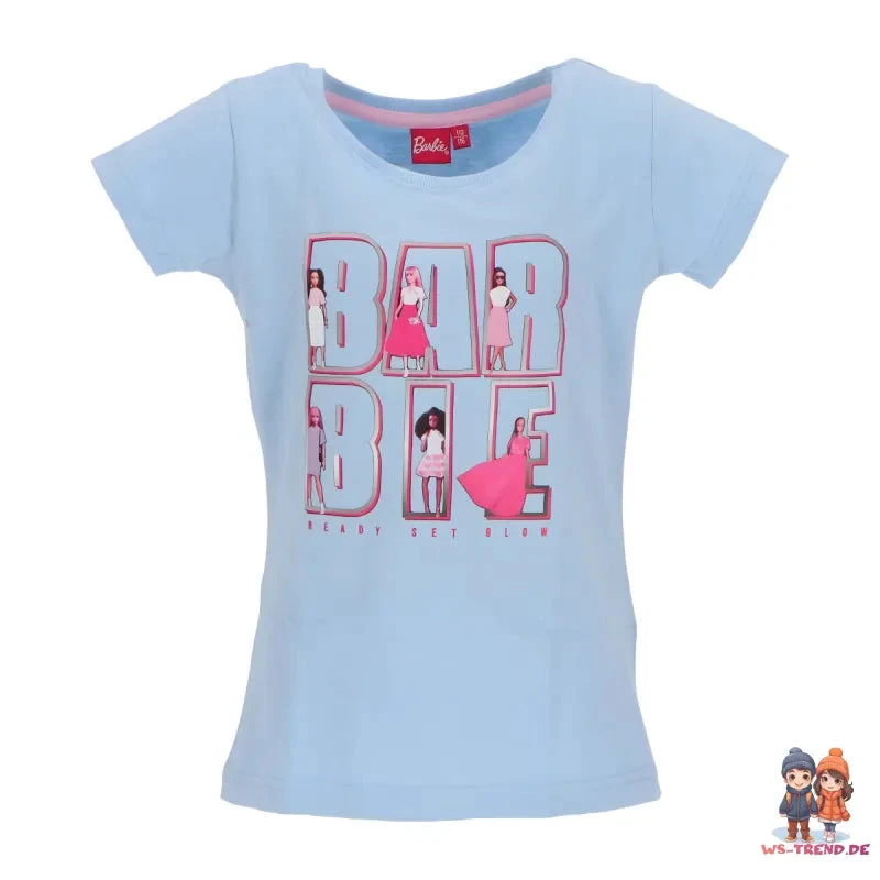 Barbie And Friends 2-er Set Mädchen T-Shirt Shirt 4 Barbie And Friends 2-er Set Mädchen T-Shirt Shirt – Bild 2