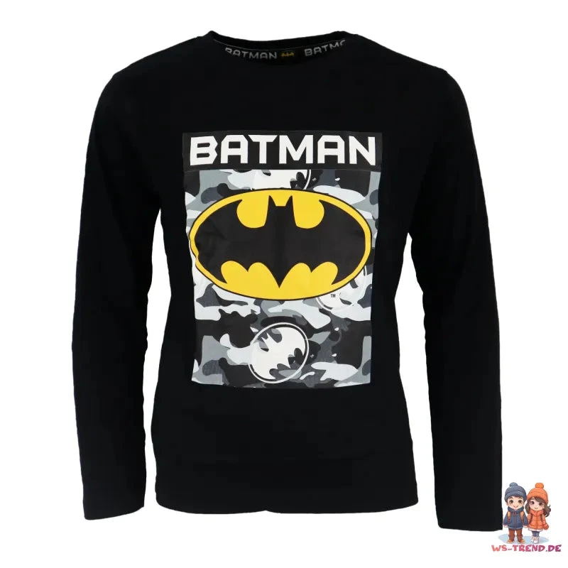 DC Comics Classic Batman Kinder Langarm Pyjama Schlafanzug 5 DC Comics Classic Batman Kinder Langarm Pyjama Schlafanzug – Bild 3