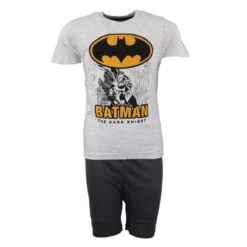DC Comics BATMAN Kinder Kurzarm Pyjama -Bekleidung Peripherie bat pyjama 01d