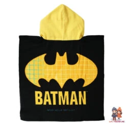 DC COMICS DC Comic Batman Kinder Jungen Mikrofaser Poncho Badeponcho 7 DC COMICS DC Comic Batman Kinder Jungen Mikrofaser Poncho Badeponcho -Bekleidung Peripherie batman badeponcho.01b
