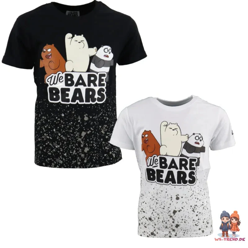 We Bare Bears – Bären Wie Wir Jugend Kurzarm T-Shirt 3 We Bare Bears – Bären Wie Wir Jugend Kurzarm T-Shirt