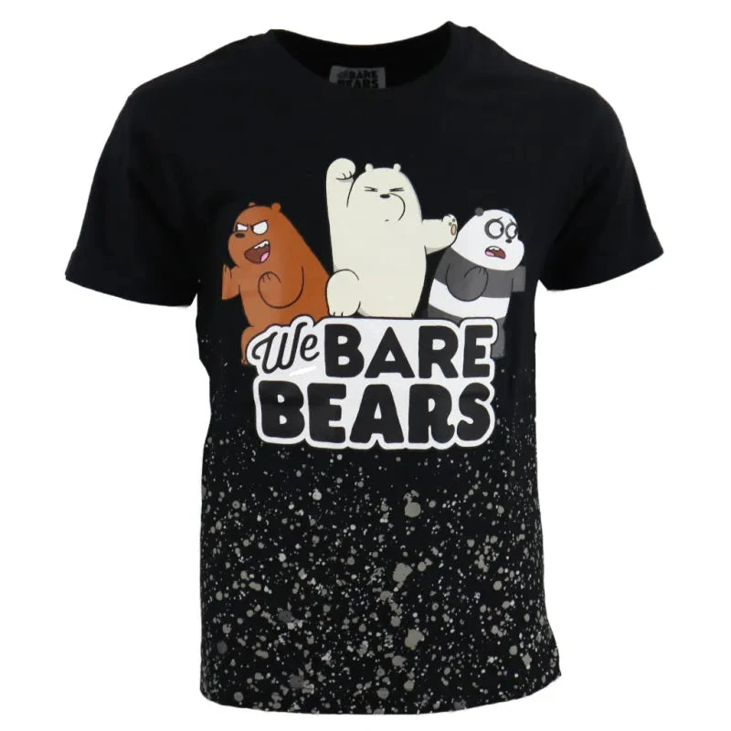 We Bare Bears – Bären Wie Wir Jugend Kurzarm T-Shirt 4 We Bare Bears – Bären Wie Wir Jugend Kurzarm T-Shirt – Bild 2