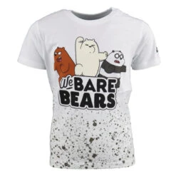 We Bare Bears – Bären Wie Wir Jugend Kurzarm T-Shirt 10 We Bare Bears – Bären Wie Wir Jugend Kurzarm T-Shirt -Bekleidung Peripherie bb kurz 01c