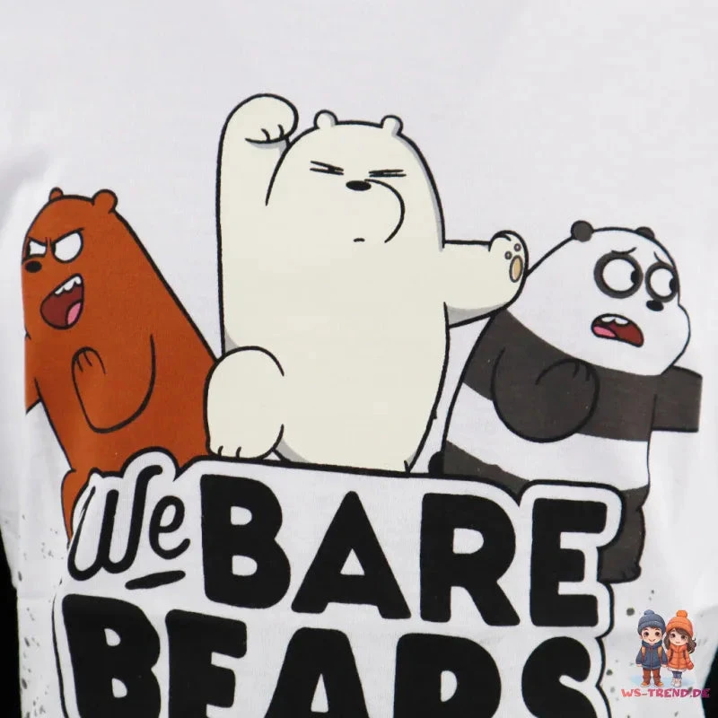 We Bare Bears – Bären Wie Wir Jugend Kurzarm T-Shirt 7 We Bare Bears – Bären Wie Wir Jugend Kurzarm T-Shirt – Bild 5