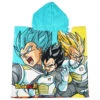 DragonBall Z Kinder Jungen Mikrofaser Poncho Badeponcho 55x55 Cm -Bekleidung Peripherie bdbz poncho 01a
