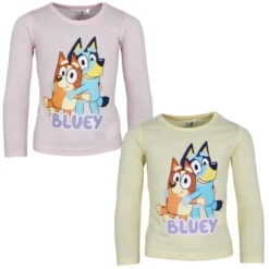 Bluey Bingo Kinder Langarmshirt Langarm Shirt