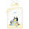 Disney Bluey Und Bingo Baby Bettwäsche 2tlg. Set 100x135 40x60 Cm 100% Baumwolle -Bekleidung Peripherie bluey babybettw 01a