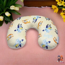 Bluey Und Bingo Kinder Reisekissen Nackenkissen Auto Flugzeug -Bekleidung Peripherie bluey reiskissen 02b 1740628332816