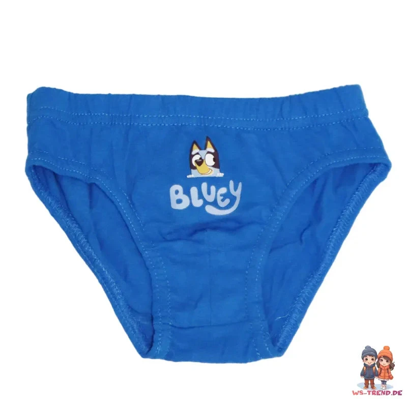 Bluey Bingo 3-er Pack Slips Kinder Jungen Unterhose Unterwäsche 4 Bluey Bingo 3-er Pack Slips Kinder Jungen Unterhose Unterwäsche – Bild 2